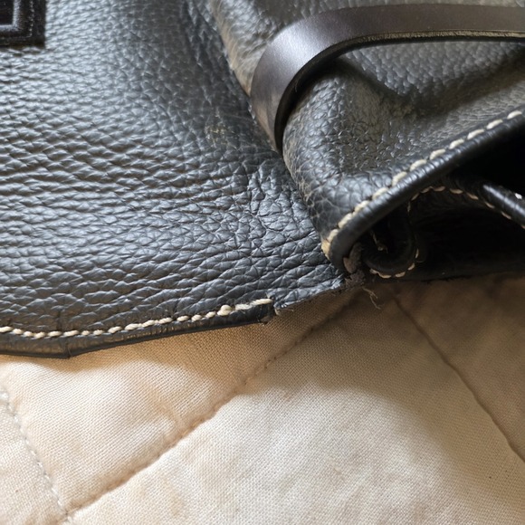 Vintage Harley Davidson Leather Throw Over  Saddle Bags Custom‎ - Picture 7 of 10